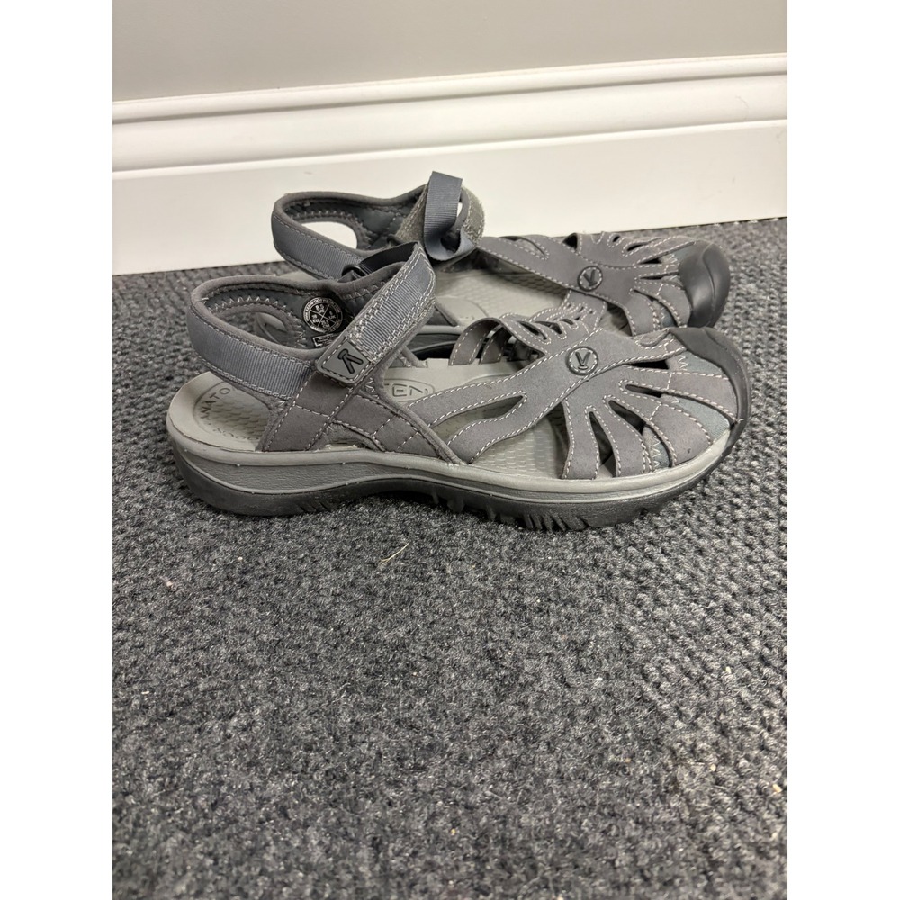 Keen Rose Sandals Magnet Gray Sport Hiking Water Shoes Womens 8.5 1014463